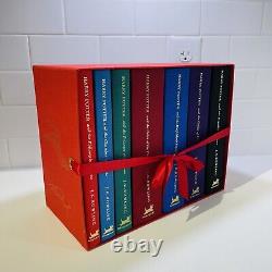Collection complète de Harry Potter de Bloomsbury (1-7) Livres Set Édition Signature