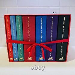 Collection complète de Harry Potter de Bloomsbury (1-7) Livres Set Édition Signature