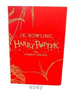 Collection complète de la boîte Harry Potter en reliure rigide 1-7 livres dans un étui