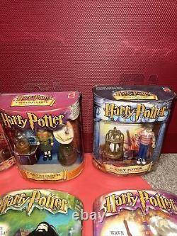 Collection complète de la collection 2001 Mattel Magical Minis Harry Potter