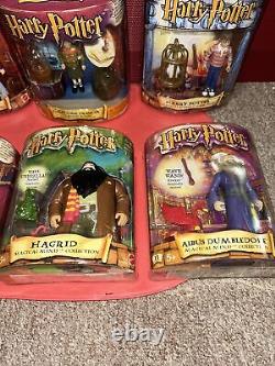 Collection complète de la collection 2001 Mattel Magical Minis Harry Potter