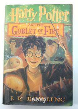 Collection complète de livres Harry Potter 1-7 en relié, J. K. Rowling, 1ère édition américaine, en bon état