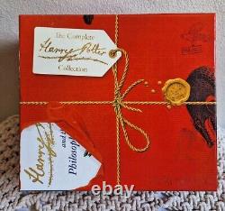 Collection complète de signatures des 7 livres de Harry Potter avec boîte