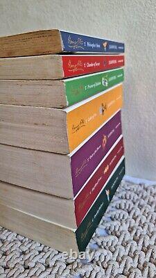 Collection complète de signatures des 7 livres de Harry Potter avec boîte