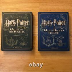 Collection complète des 8 films Harry Potter SteelBook Blu-Ray