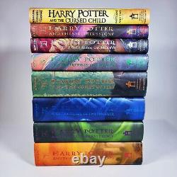 Collection complète des livres Harry Potter 1-7, premières éditions, différents numéros d'impression précoces
