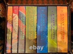 Collection complète des livres reliés Harry Potter en édition limitée avec coffre - Tomes 1 à 7