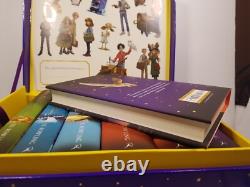 Collection complète des romans Harry Potter 1-7 Édition reliée Owl Post & Autocollant