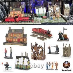 Collection complète du village Harry Potter, expérience 98-05, 61 bâtiments/figurines
