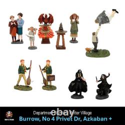 Collection complète du village Harry Potter, expérience 98-05, 61 bâtiments/figurines