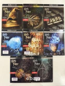Collection de 8 films Harry Potter (4K UHD+Blu-ray) COMPLET AVEC SLIPCOVERS 12345677