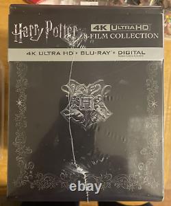 Collection de films Harry Potter 8 (4k Uhd + Édition Steelbookt Blu-ray Exclusive)