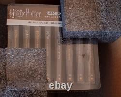 Collection de films Harry Potter 8 en édition Steelbook (4K UHD + Blu-ray) NEUVE - Livraison gratuite