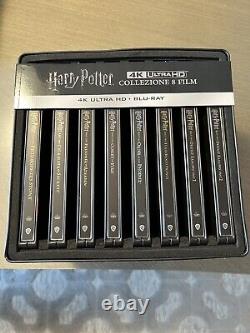 Collection de films Harry Potter en Steelbook (4k UHD/Blu-Ray, 2018, coffret de 8 disques)