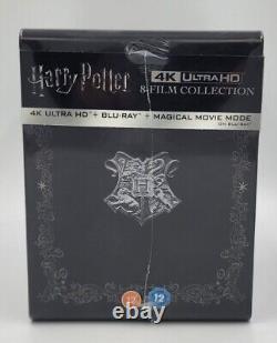 Collection de films Steelbook Harry Potter 8 en 4K UHD & Blu-Ray Importation du Royaume-Uni