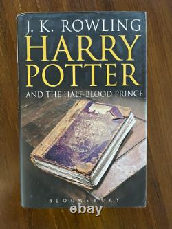Collection de livres de la bibliothèque adulte Harry Potter Édition britannique 1-8