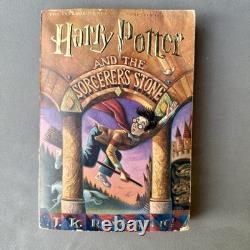 Collection entière de la première édition 1ère impression de tous les 7 livres de poche Harry Potter