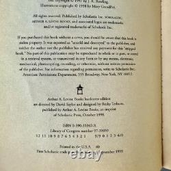 Collection entière de la première édition 1ère impression de tous les 7 livres de poche Harry Potter