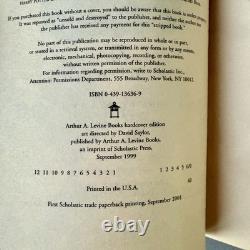 Collection entière de la première édition 1ère impression de tous les 7 livres de poche Harry Potter