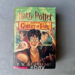 Collection entière de la première édition 1ère impression de tous les 7 livres de poche Harry Potter
