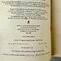 Collection entière de la première édition 1ère impression de tous les 7 livres de poche Harry Potter