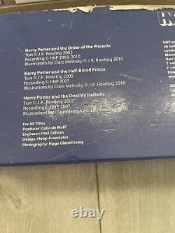 Collection rare complète des CD audiobook Harry Potter lus par Stephen Fry - 104 CD