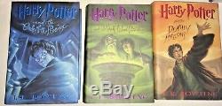 Complete 1ère Édition Harry Potter Set 1-7 Hb & 2 Bonus -ultimate Lot De 9