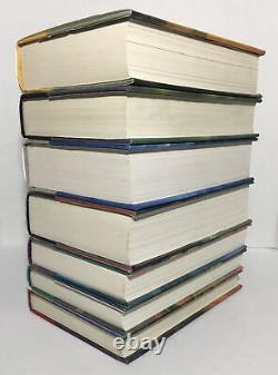Complete Set Harry Potter Hardcover Books 1-7 Quelques 1ère Édition Très Bonne