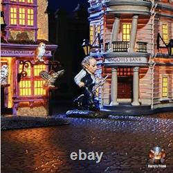 Dept 56 Village Harry Potter – Chemin de Traverse complet, ensemble de 11 figurines, dont 6 retirées du catalogue