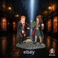 Dept 56 Village Harry Potter – Chemin de Traverse complet, ensemble de 11 figurines, dont 6 retirées du catalogue