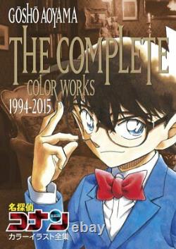 Detective Conan Les Œuvres Complètes De La Couleur 1994-2015 Une Illustration Livre D'art