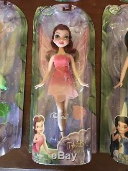 Disney Tinkerbell Great Fairy Rescue Ensemble Complet De 6 Poupées, 9 Pouces