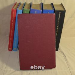 ÉDITION DE LUXE Harry Potter Coffret complet UK Bloomsbury, reliure rigide Signature