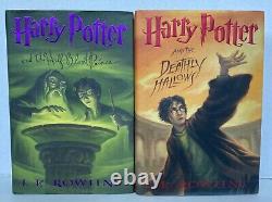 ENSEMBLE COMPLET 1ère édition de la série Harry Potter 1-8+4 Par JK Rowling Lot de 12 livres