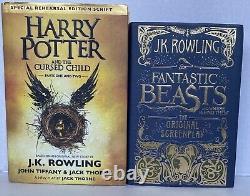 ENSEMBLE COMPLET 1ère édition de la série Harry Potter 1-8+4 Par JK Rowling Lot de 12 livres