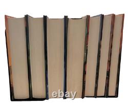 ENSEMBLE COMPLET DE LIVRES HARRY POTTER EN RELIURE CARTONNÉE, TOMES 1 À 7, PREMIÈRES ÉDITIONS, AVEC SOUS-RELIURES, TRÈS BON ÉTAT