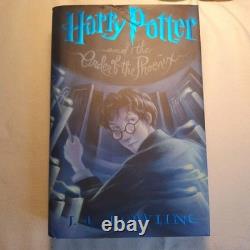 ENSEMBLE COMPLET DES LIVRES HARRY POTTER HC #1-7 J K ROWLING LIVRE BONUS Contes de Beedle le Barde