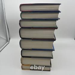 ENSEMBLE COMPLET EN COFFRET CARTON DES LIVRES HARRY POTTER 1-8 ÉDITION 1ère (4-8 1ère Impression)