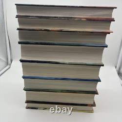 ENSEMBLE COMPLET EN COFFRET CARTON DES LIVRES HARRY POTTER 1-8 ÉDITION 1ère (4-8 1ère Impression)