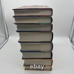 ENSEMBLE COMPLET EN COFFRET CARTON DES LIVRES HARRY POTTER 1-8 ÉDITION 1ère (4-8 1ère Impression)