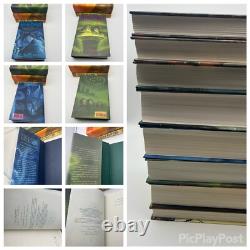ENSEMBLE COMPLET EN COFFRET CARTON DES LIVRES HARRY POTTER 1-8 ÉDITION 1ère (4-8 1ère Impression)