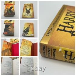 ENSEMBLE COMPLET EN COFFRET CARTON DES LIVRES HARRY POTTER 1-8 ÉDITION 1ère (4-8 1ère Impression)