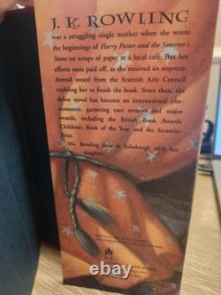 ENSEMBLE COMPLET HARRY POTTER U.S. VÉRITABLE 1re édition/1er tirage Livres 2-7 + 2e tirage précoce du livre n°1