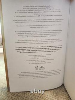 ENSEMBLE COMPLET U.S. VÉRITABLE 1ER/1ER HARRY POTTER Livres 2-7 + TOUTE PREMIÈRE ÉDITION 4ÈME IMPRESSION, EN EXCELLENT ÉTAT