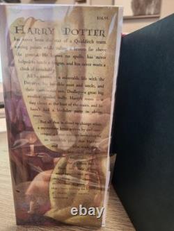 ENSEMBLE COMPLET U.S. VÉRITABLE 1ER/1ER HARRY POTTER Livres 2-7 + TOUTE PREMIÈRE ÉDITION 4ÈME IMPRESSION, EN EXCELLENT ÉTAT