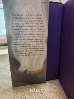 ENSEMBLE COMPLET U.S. VÉRITABLE 1ER/1ER HARRY POTTER Livres 2-7 + TOUTE PREMIÈRE ÉDITION 4ÈME IMPRESSION, EN EXCELLENT ÉTAT