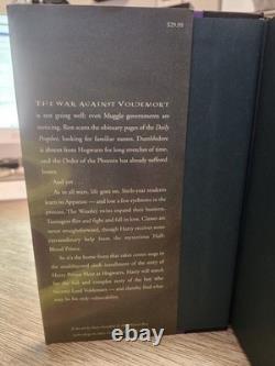 ENSEMBLE COMPLET U.S. VÉRITABLE 1ER/1ER HARRY POTTER Livres 2-7 + TOUTE PREMIÈRE ÉDITION 4ÈME IMPRESSION, EN EXCELLENT ÉTAT