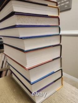 ENSEMBLE COMPLET U.S. VÉRITABLE 1ER/1ER HARRY POTTER Livres 2-7 + TOUTE PREMIÈRE ÉDITION 4ÈME IMPRESSION, EN EXCELLENT ÉTAT