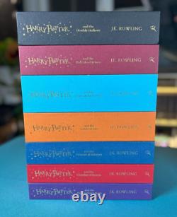 Édition Cadeau en Slipcase de la Série Complète Harry Potter Bloomsbury, Relié Neuf dans sa Boîte