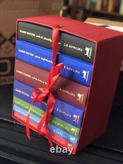 Édition de luxe de la signature Harry Potter - Coffret complet de 7 livres